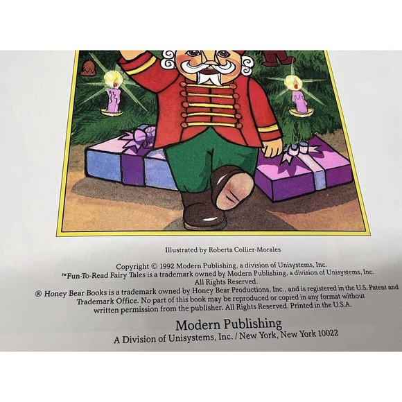 Honey Bear Books Fun-To-Read Fairy Tales The Nutcracker 1992 - Picture 4 of 5